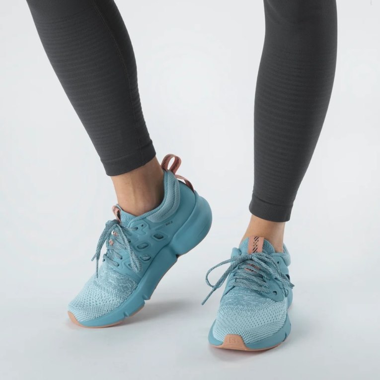 Salomon Predict Soc 2 Women's Running Shoes Turquoise | CA 57O62